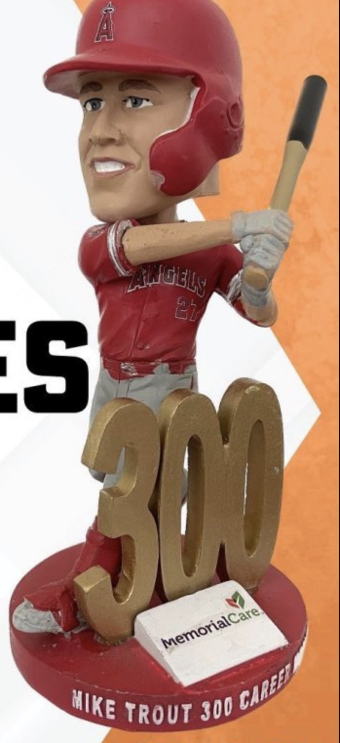 Mike Trout bobblehead