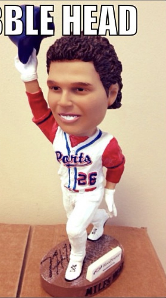 Miles Head bobblehead