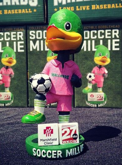 Millie (Soccer) bobblehead