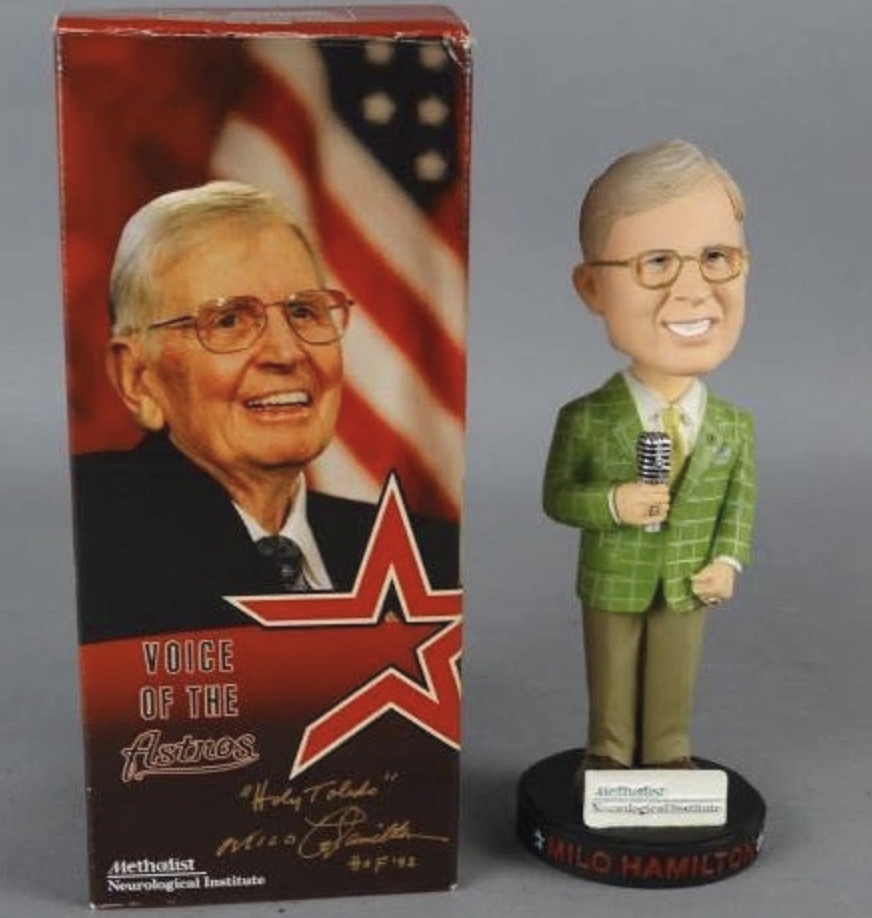 Milo Hamilton bobblehead