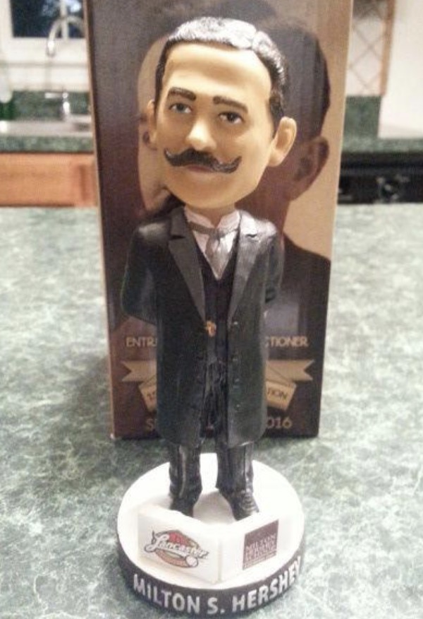 Milton S. Hershey bobblehead