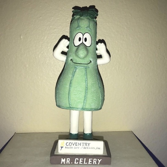 Mr. Celery bobblehead