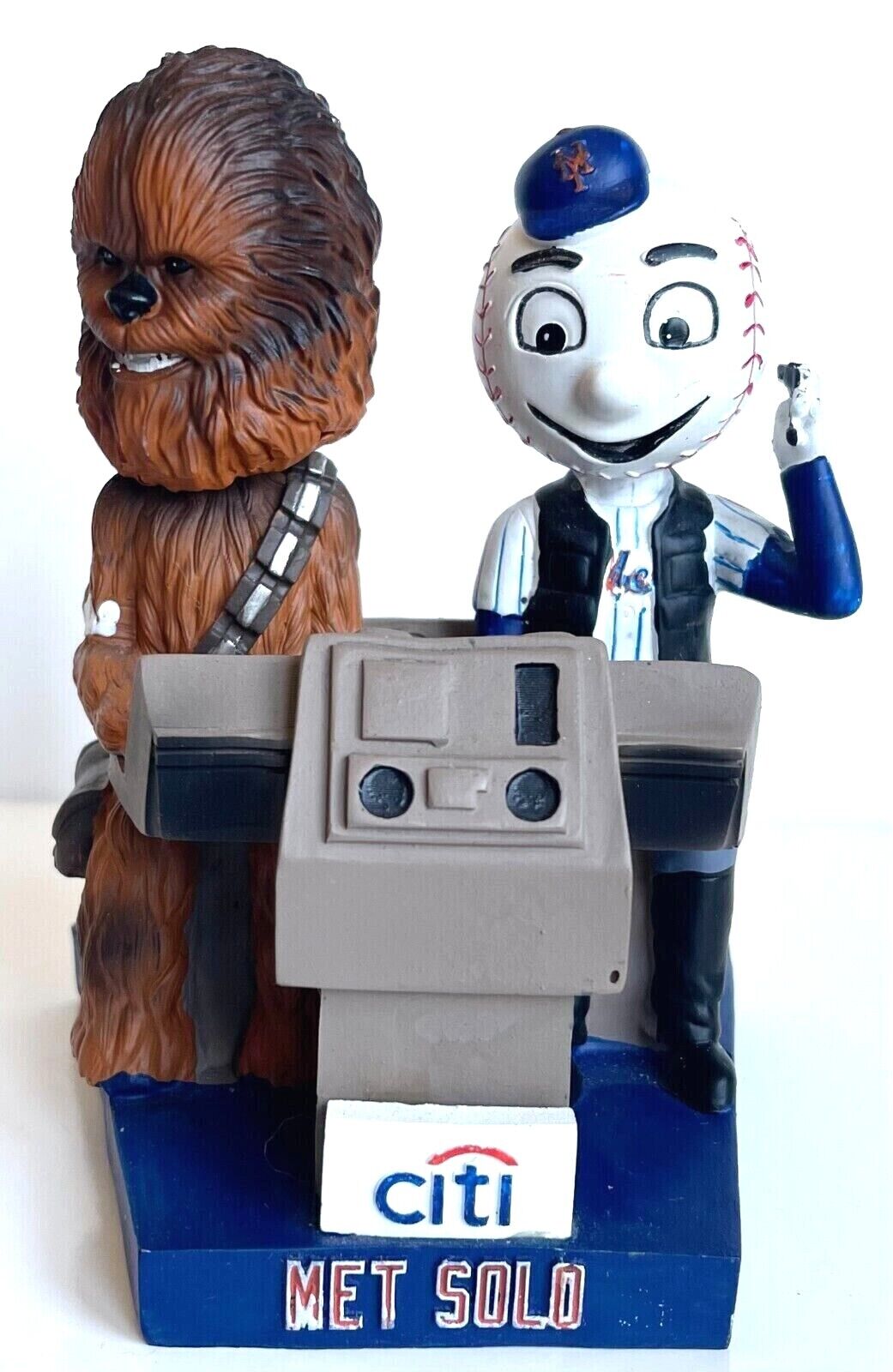 Mr. Met & Chewbacca bobblehead