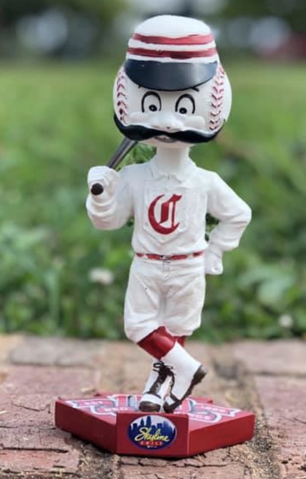 Mr. Redlegs bobblehead