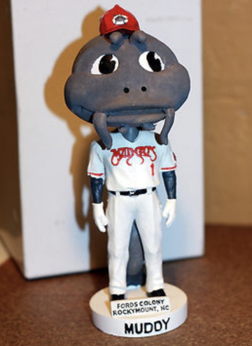 Muddy bobblehead