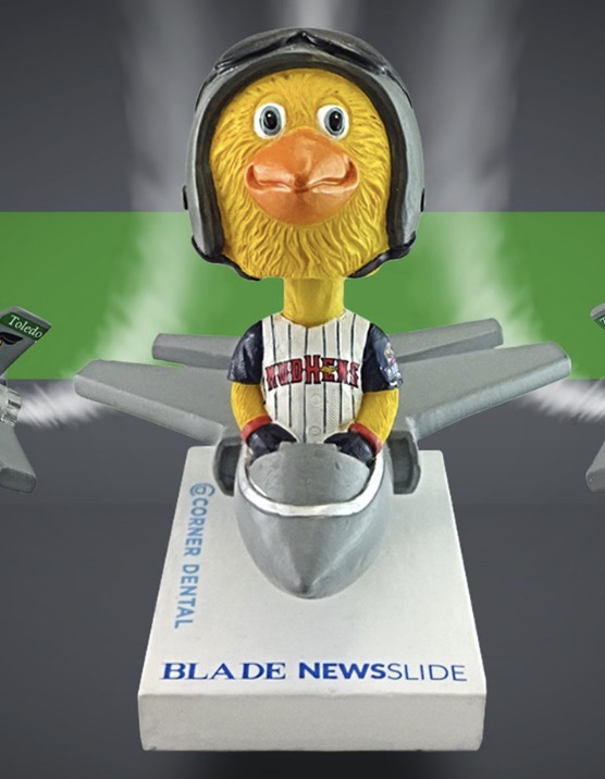 Muddy bobblehead