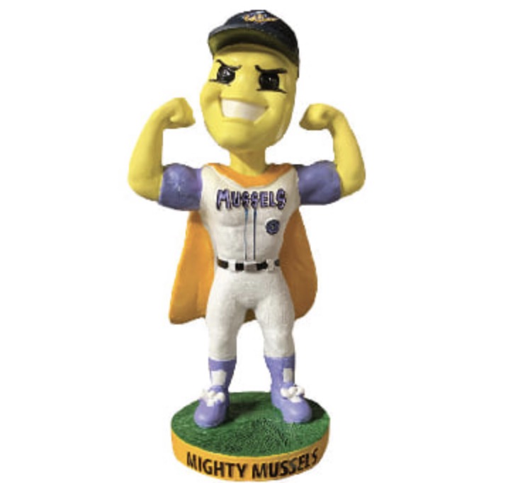 Mussel Man bobblehead