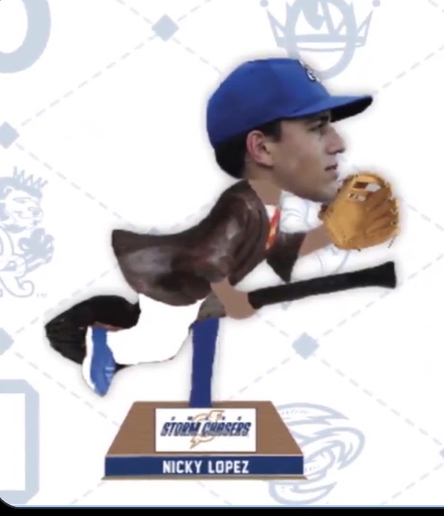 Nicky Lopez bobblehead