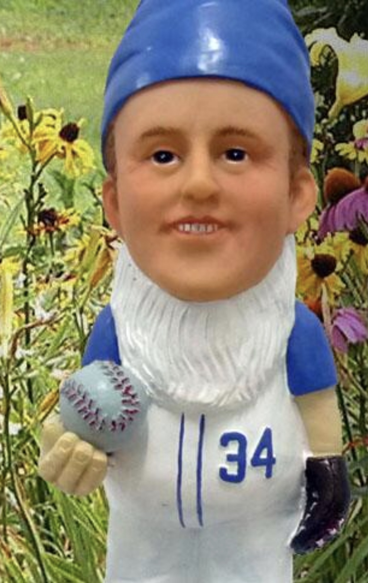 Nolan Ryan (Garden Gnome) bobblehead