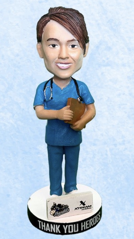 Nurse bobblehead