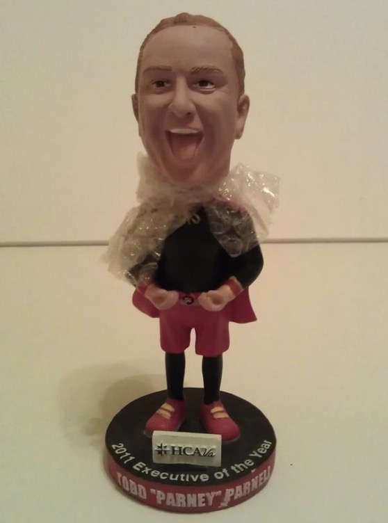 Parney bobblehead