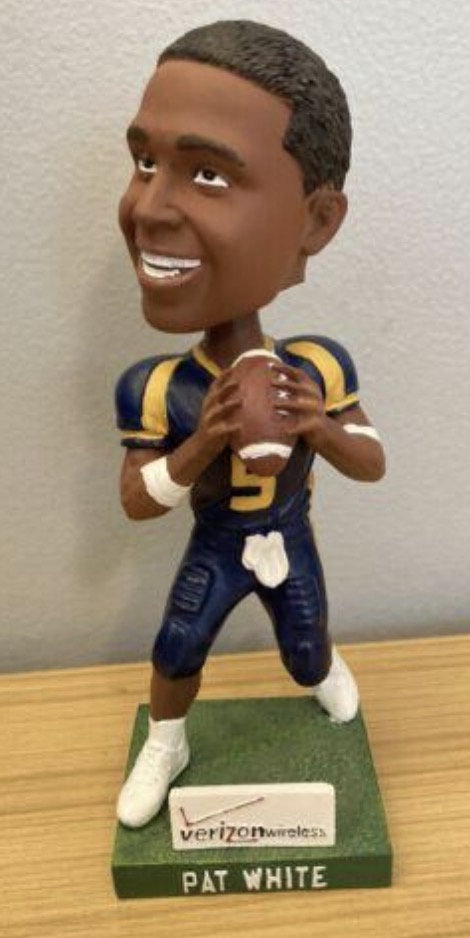 Pat White bobblehead