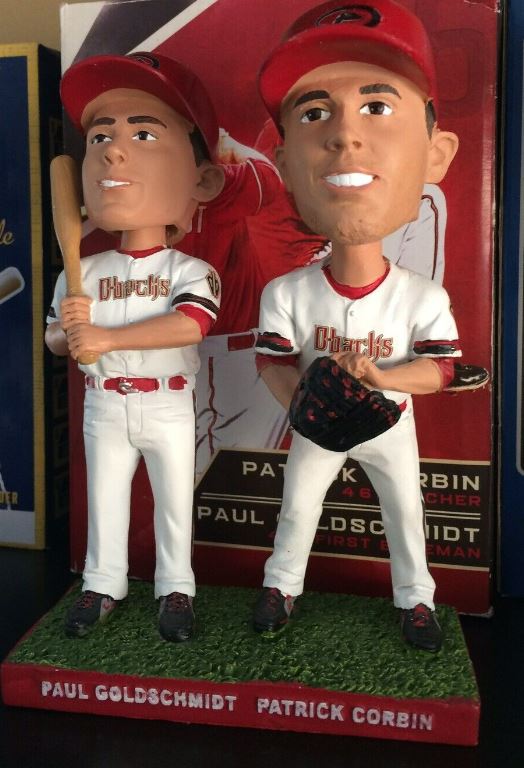 Paul Goldschmidt & Patrick Corbin bobblehead