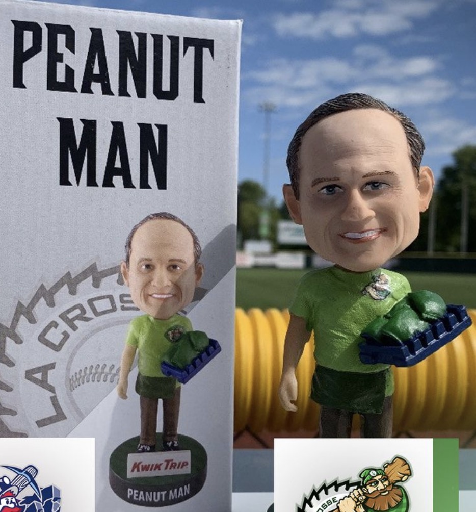 Peanut Man bobblehead
