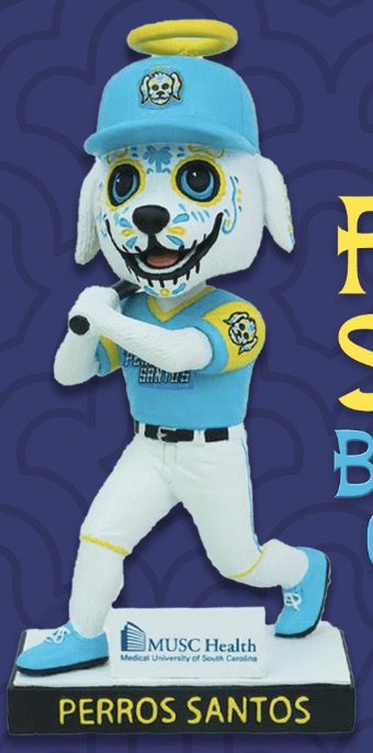 Perros Santos bobblehead