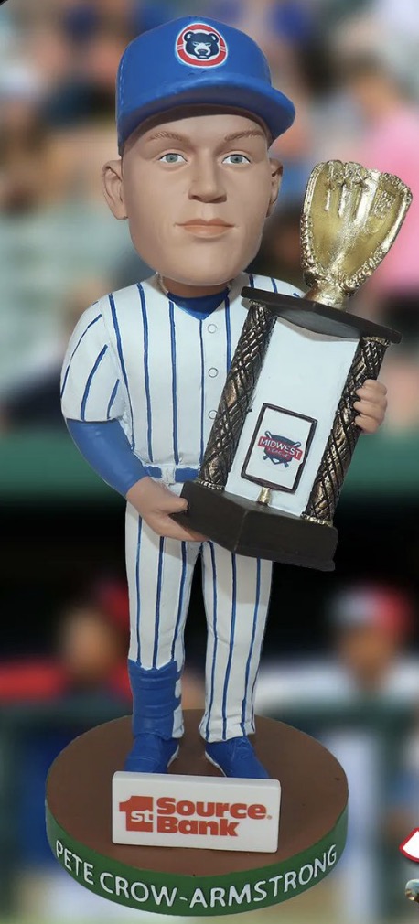 Pete Crow-Armstrong bobblehead