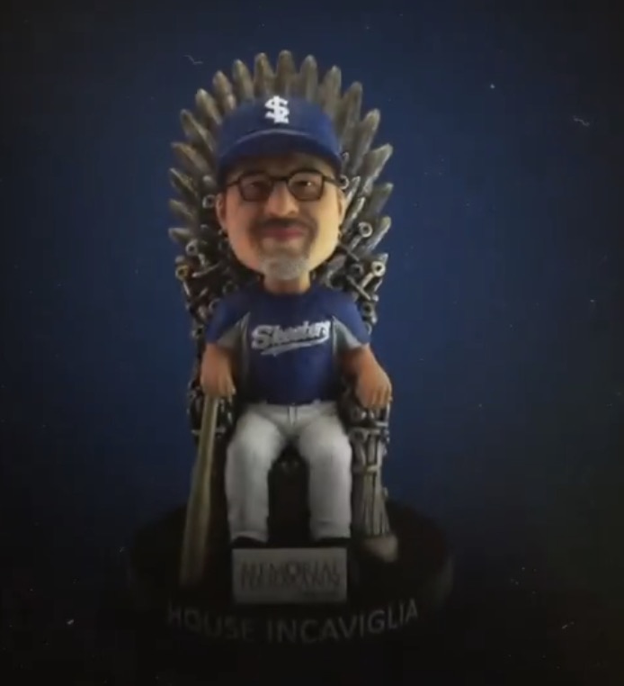 Pete Incaviglia bobblehead