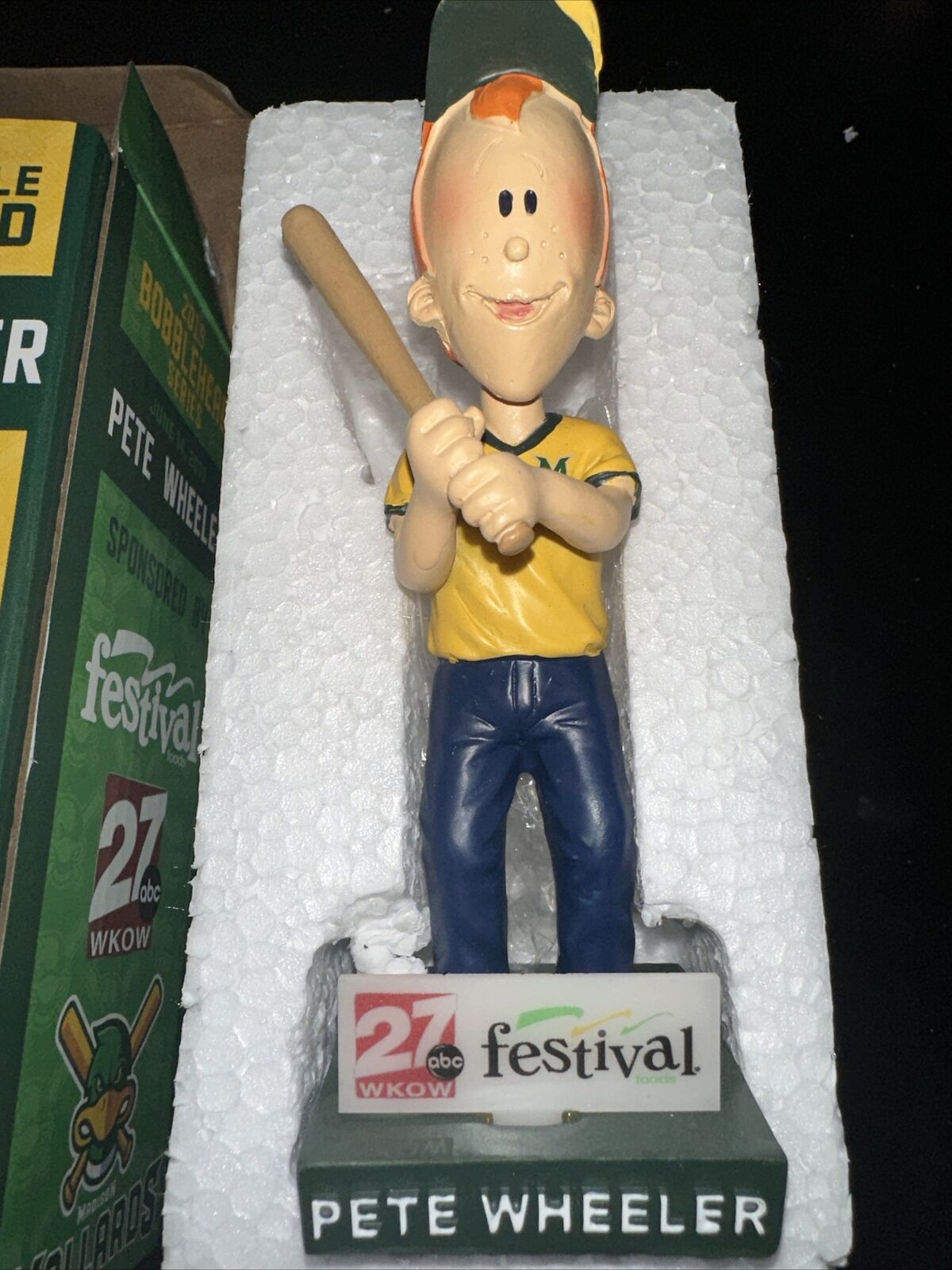 Pete Wheeler bobblehead