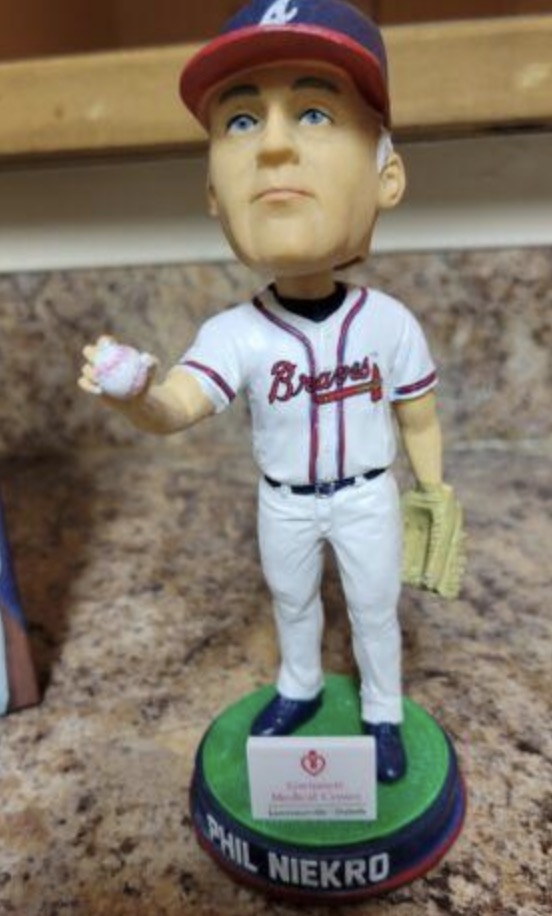 Phil Niekro bobblehead