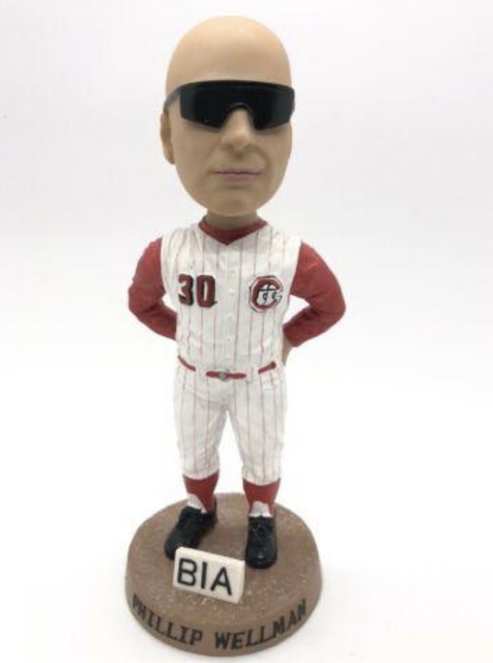 Phillip Wellman bobblehead