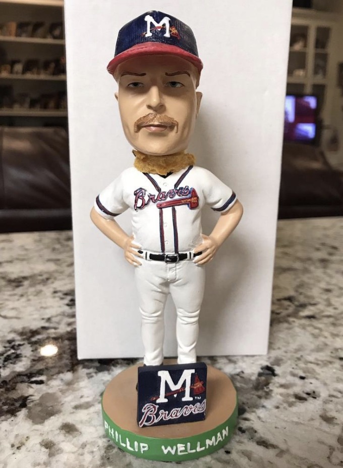 Phillip Wellman bobblehead