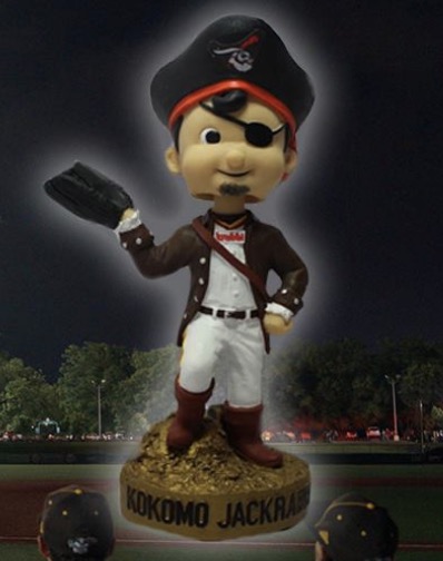 Pirate bobblehead