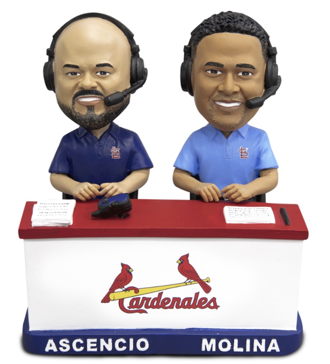 Polo Ascencio & Bengie Molina bobblehead