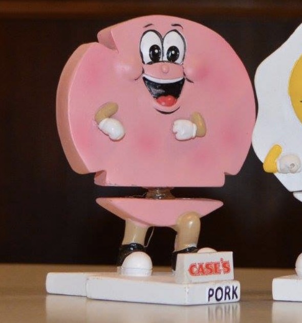 Pork bobblehead