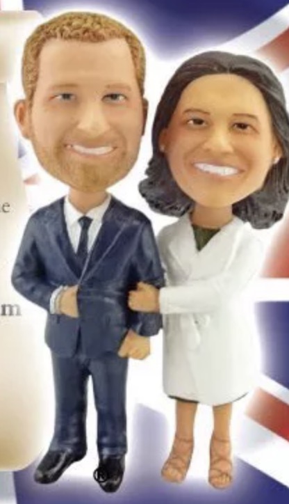 Prince Harry & Meghan Markle bobblehead