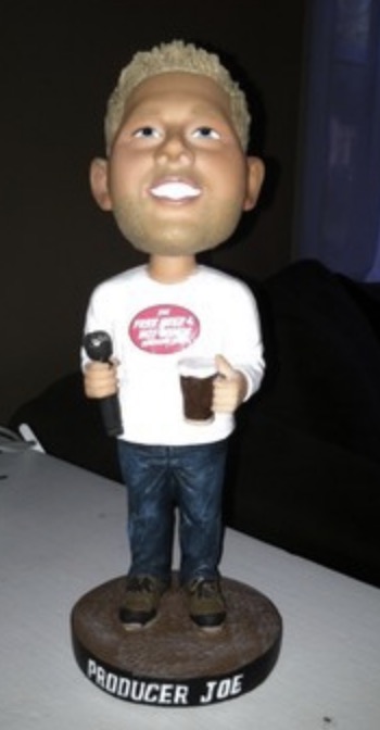 Producer Joe bobblehead