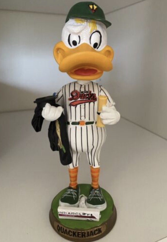 Quackerjack bobblehead