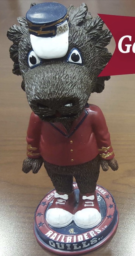 Quills bobblehead