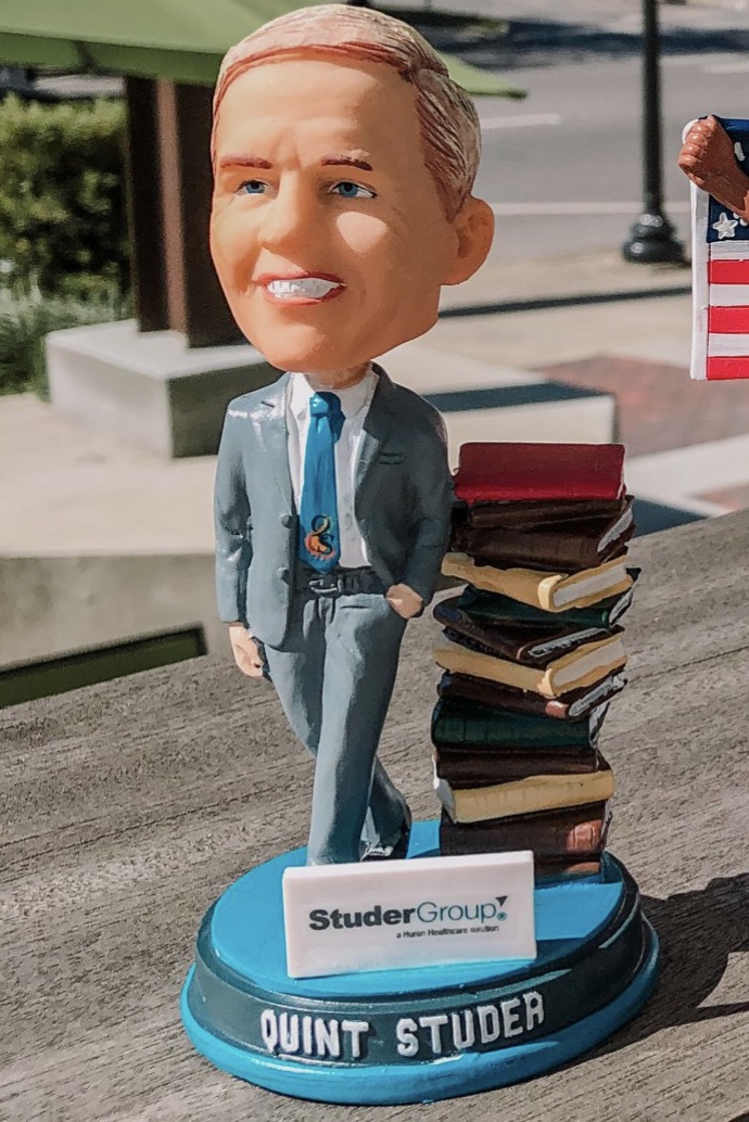 Quint Studer bobblehead