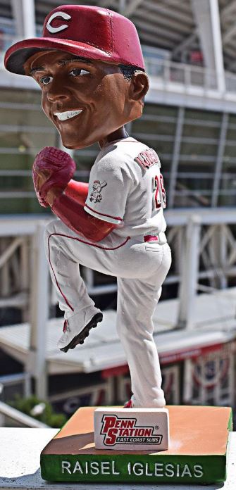 Raisel Iglesias bobblehead