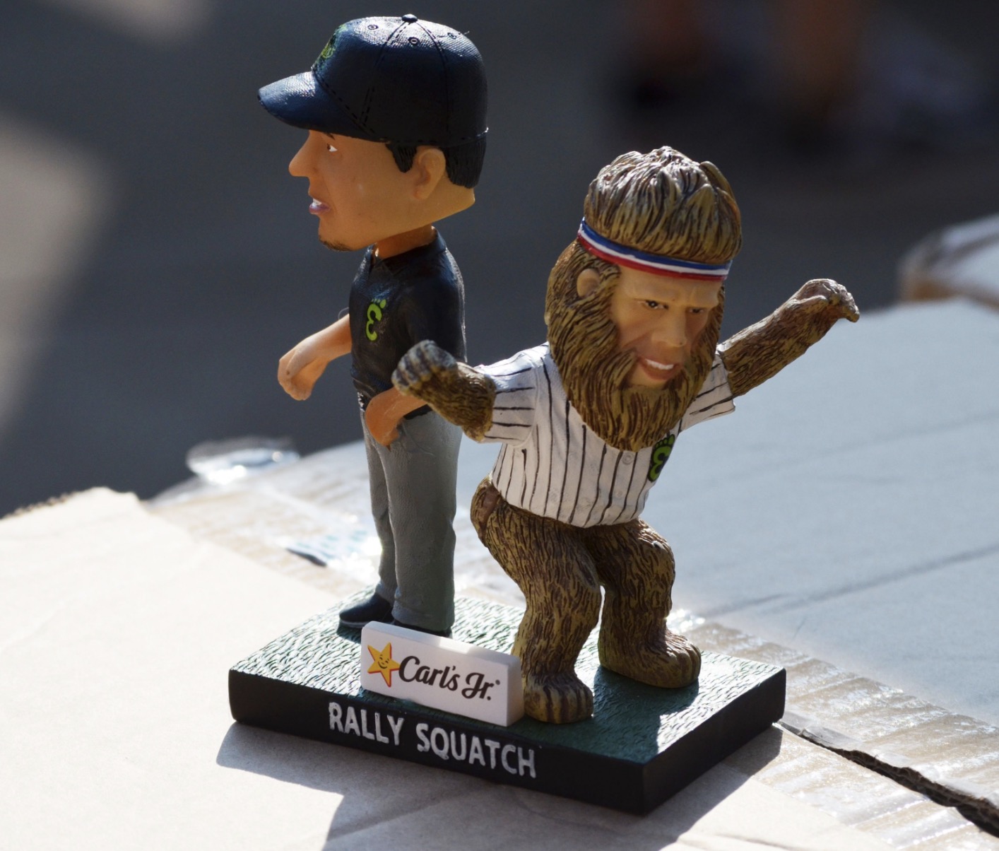 Rally Squatch bobblehead