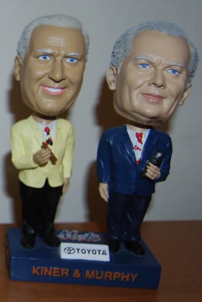 Ralph Kiner & Bob Murphy bobblehead