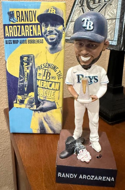 Randy Arozarena (Audio) bobblehead