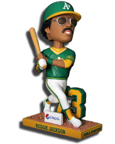 Reggie Jackson bobblehead