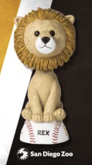 Rex the Lion bobblehead