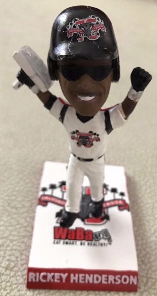 Rickey Henderson bobblehead