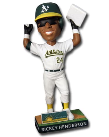 Rickey Henderson bobblehead