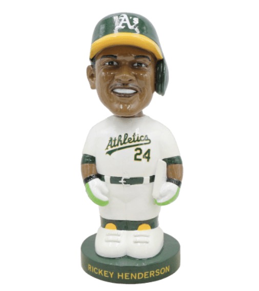 Rickey Henderson bobblehead