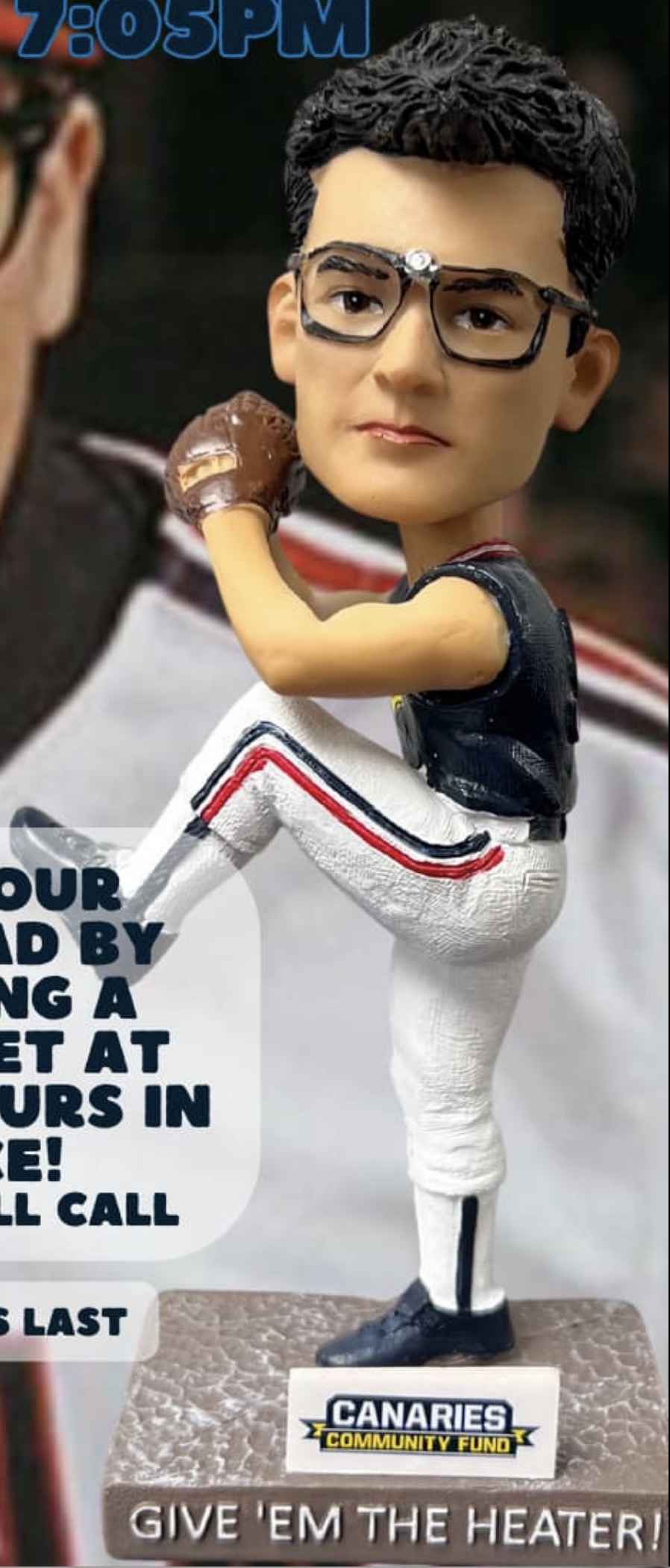 Ricky Vaughn bobblehead