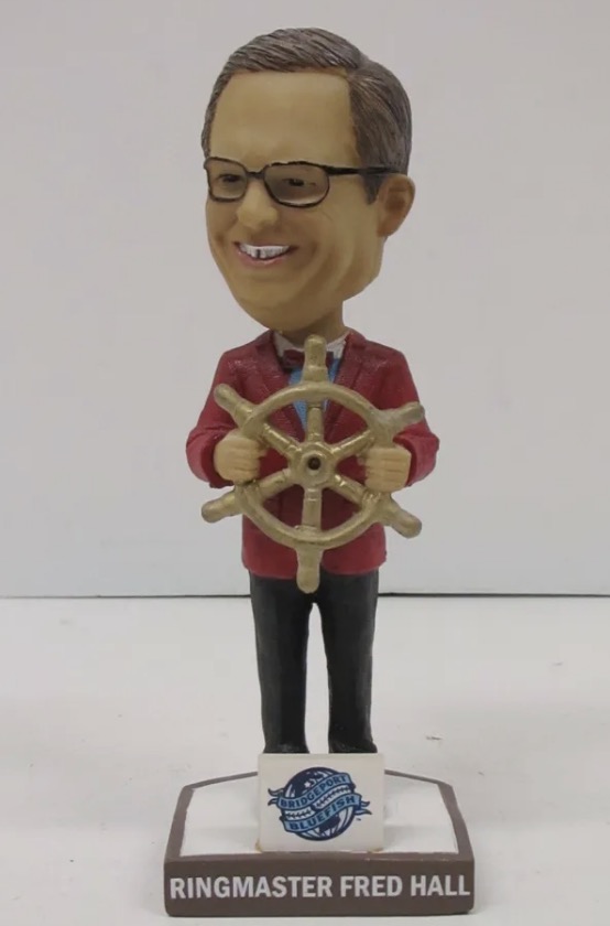 Ringmaster Fred Hall bobblehead