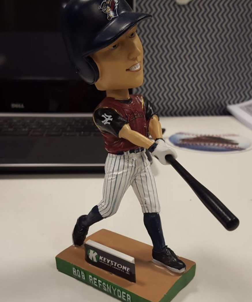 Rob Refsnyder bobblehead