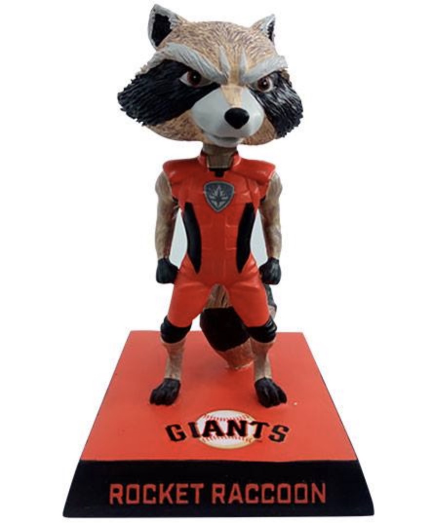 Rocket Raccoon bobblehead