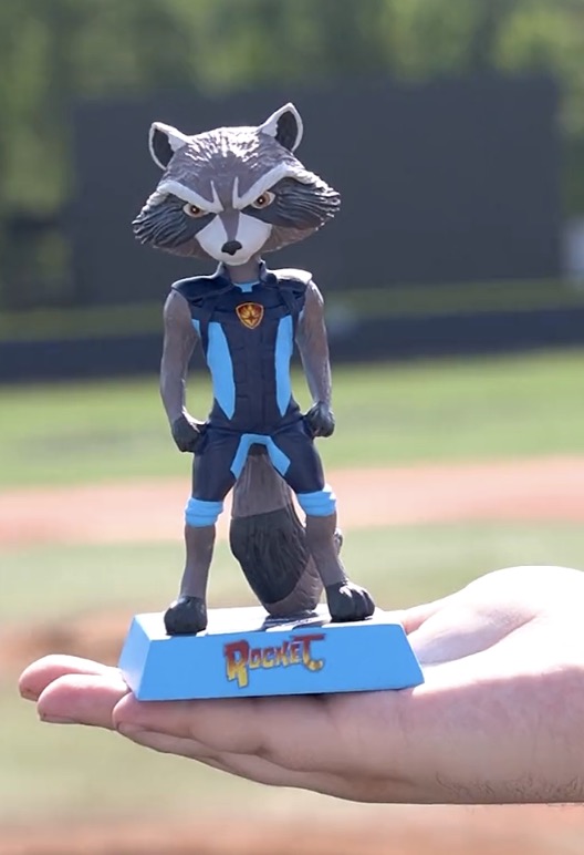 Rocket Racoon bobblehead