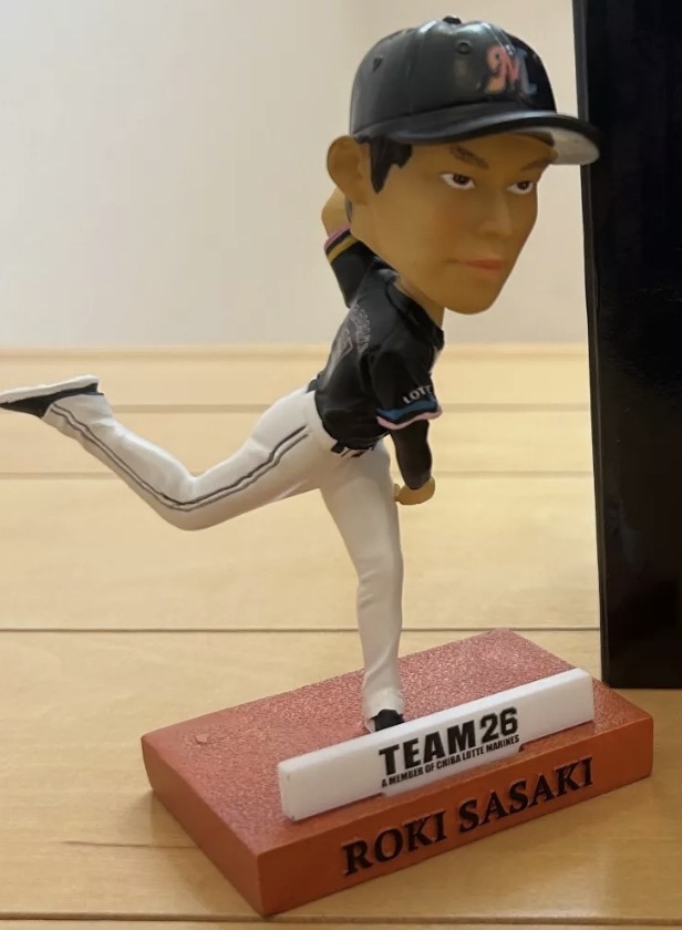 Roki Sasaki bobblehead