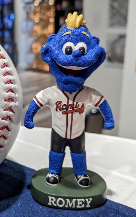 Romey bobblehead