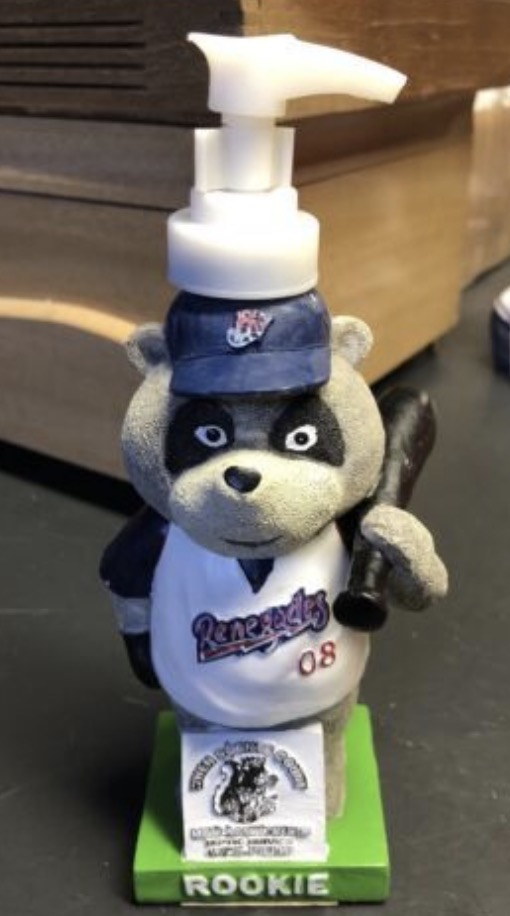 Rookie (Soap Dispenser) bobblehead